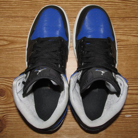 Air Jordan 1 Retro Mid Game Royal EXCELLENT CONDITION - Picture 7 of 8